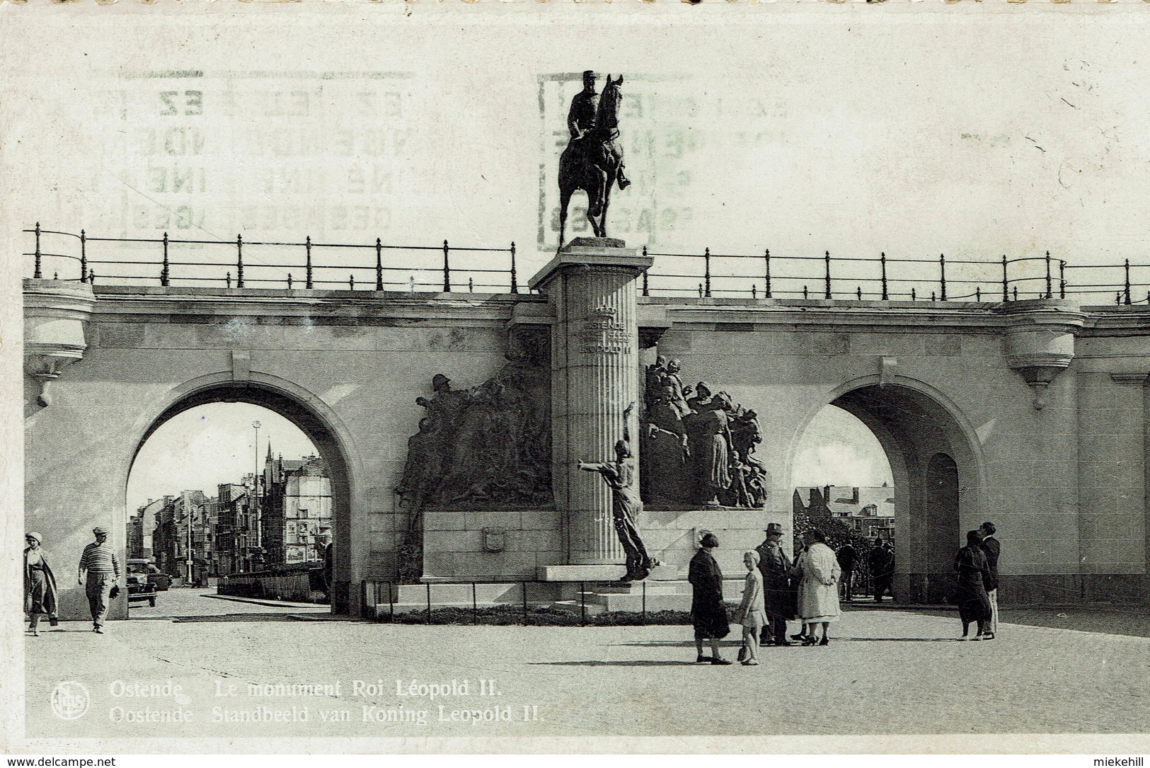 OOSTENDE-OSTENDE-MONUMENT ROI LEOPOLD II - Oostende