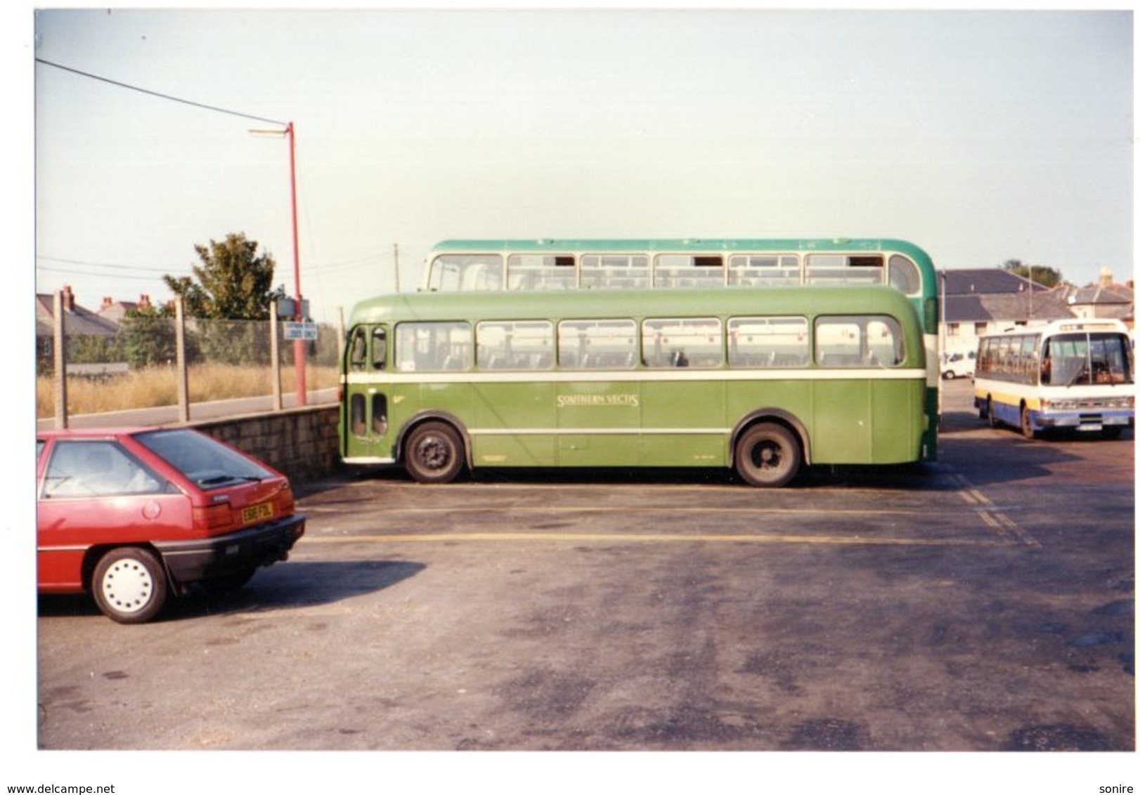 35mm ORIGINAL BUS PHOTO SOUTHERN VECTIS ISLE OF WIGHT - F003 - Other & Unclassified