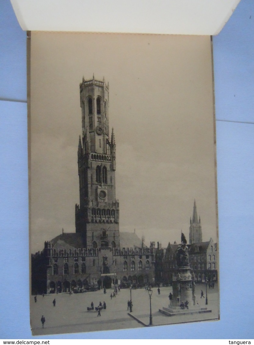 Bruges Brugge Le Beffroi Het Belfort 10 Cartes Vues Zichtkaarten Carnet Beiaard Carillon Carillonneur Bourdon - Brugge