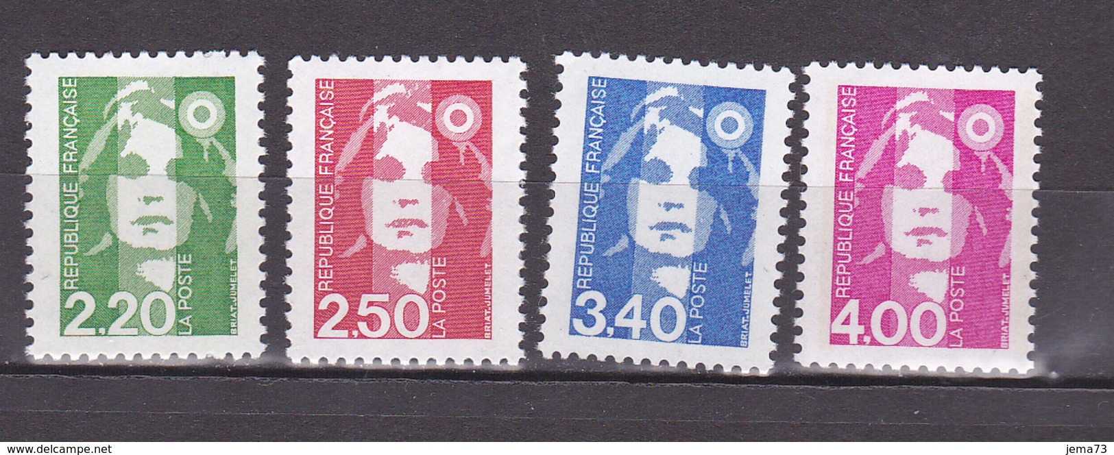 N° 2714 à 2717 Type Marianne Du Bicentenaire:Belle Série En Timbres Neuf Impeccable Sans Charnière - Neufs