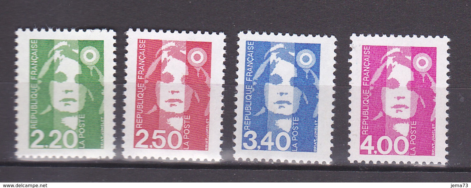 N° 2714 à 2717 Type Marianne Du Bicentenaire:Belle Série En Timbres Neuf Impeccable Sans Charnière - Nuovi