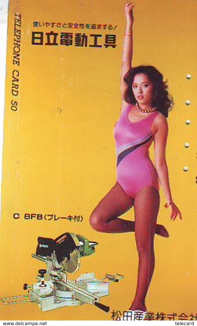 Télécarte Japon * EROTIQUE *   (6403)  EROTIC PHONECARD JAPAN * TK * BATHCLOTHES * FEMME SEXY LADY LINGERIE - Mode