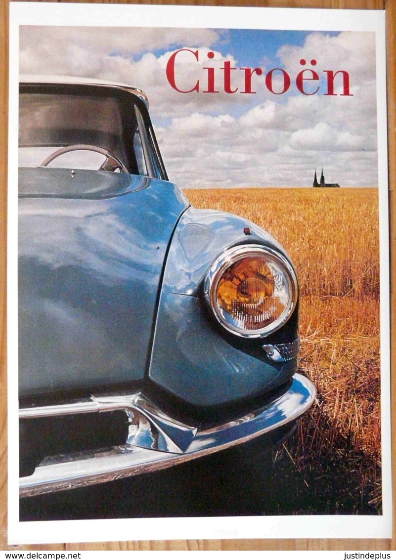 AFFICHE CITROEN DS 19 ID 19 - Automobiles