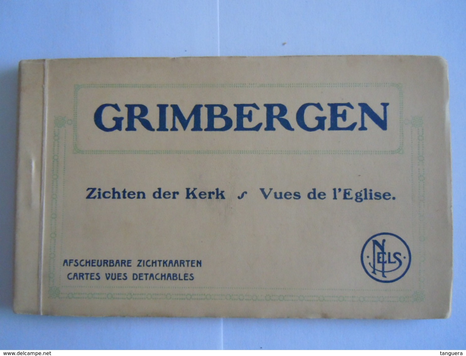 Grimbergen 11 Afscheurbare Zichtkaarten Cartes Vues Detachables Zichten Der Kerk Vues De L'église Rassaert-De Bondt - Grimbergen