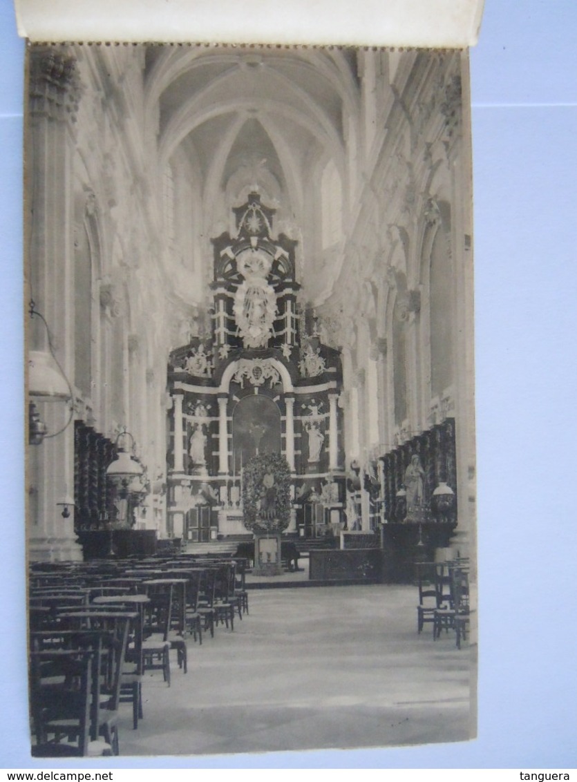 Grimbergen 11 Afscheurbare Zichtkaarten Cartes Vues Detachables Zichten Der Kerk Vues De L'église Rassaert-De Bondt - Grimbergen