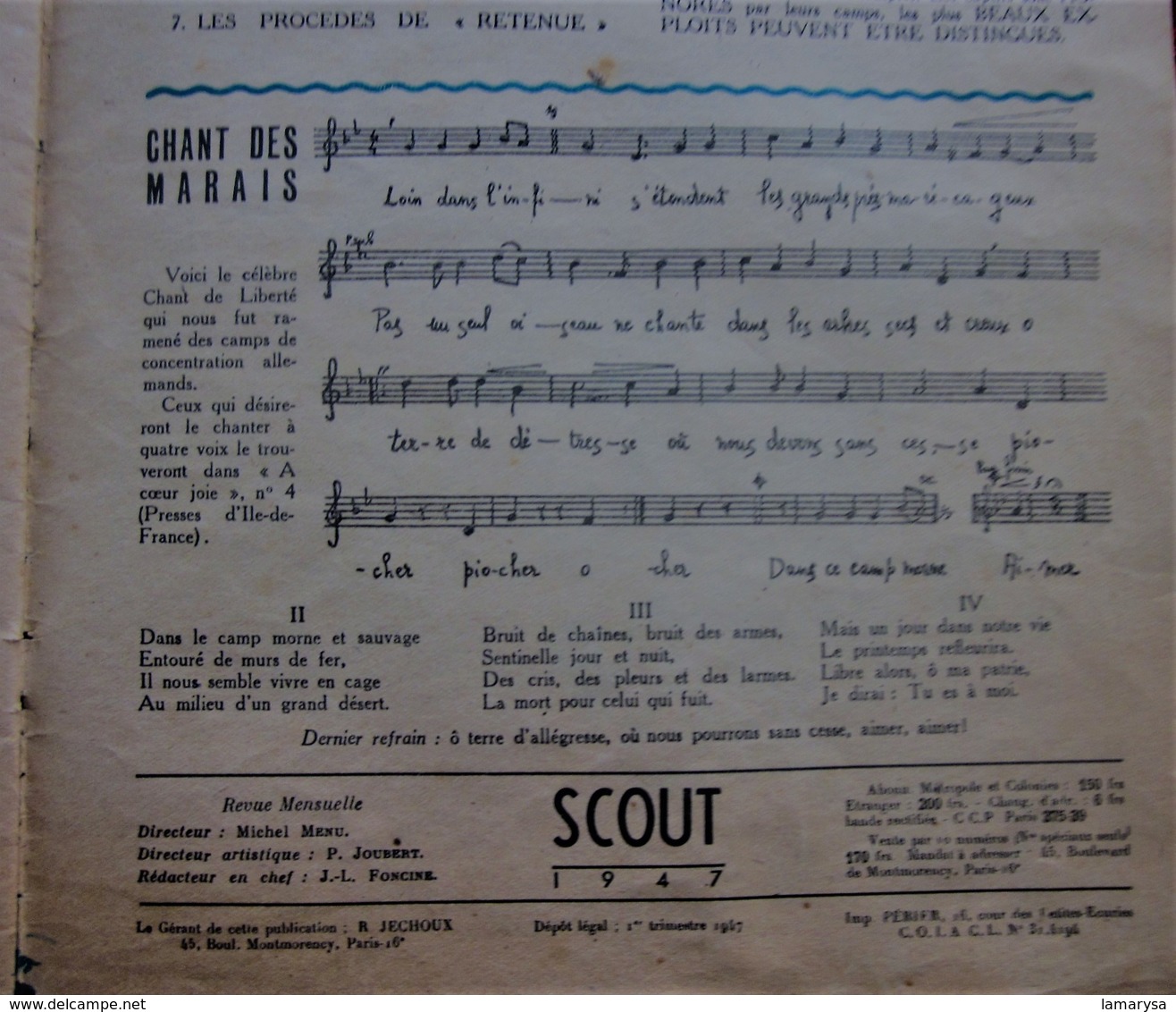 SCOUT 1947 SCOUTISME BADEN POWELL-EVADE LES EVASIONS LES+CELEBRE-57 HOMMES DANS 1 TUYAU-CHANT DES MARAIS-JEUX PRISONNIER