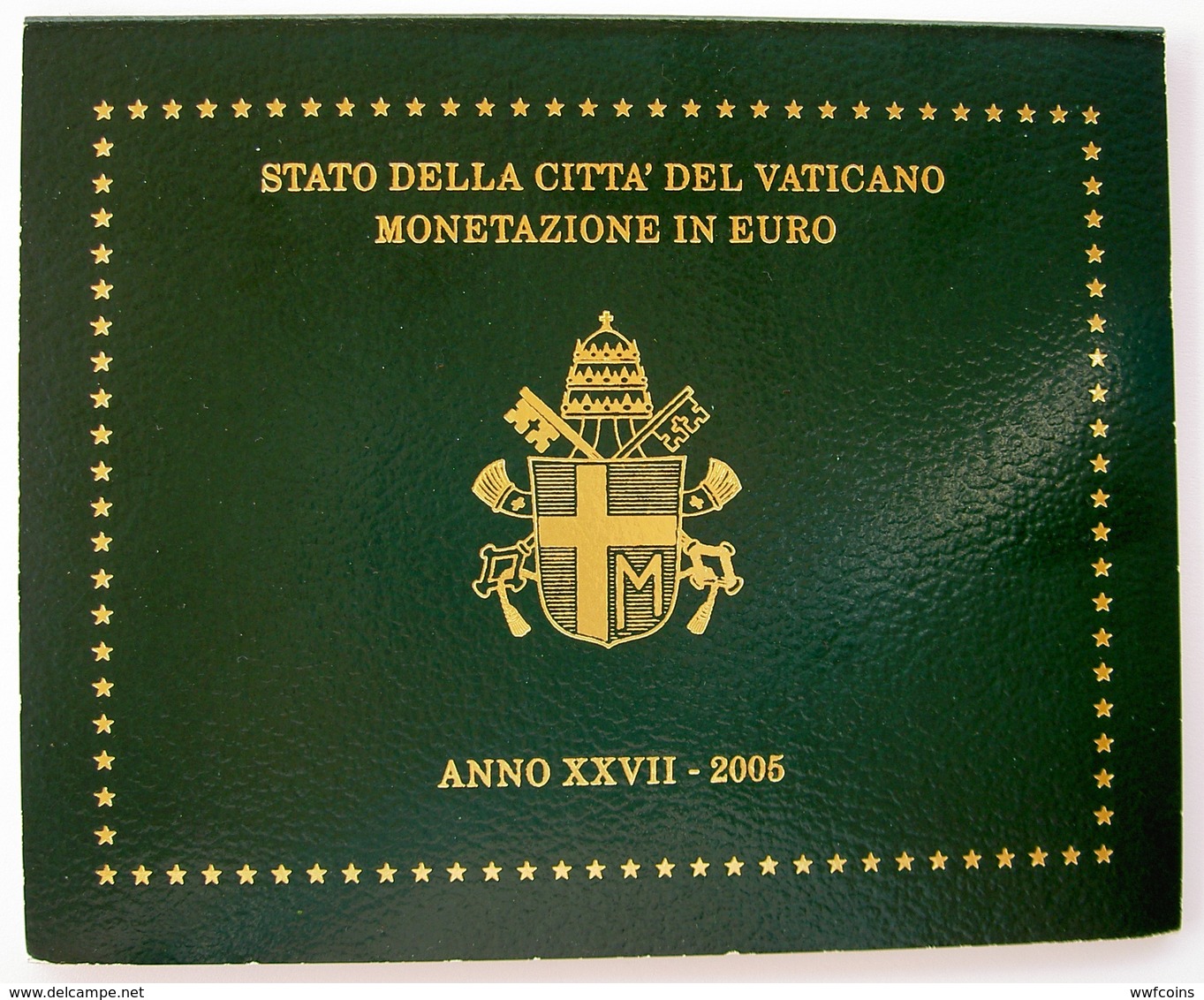 CITTA' DEL VATICANO DIVISIONALE 2005 XXVII PONTIFICATO GIOVANNI PAOLO II WOJTYLA JAN PAWEL VATICAN CITY ORIGINAL SET UNC - Vaticano