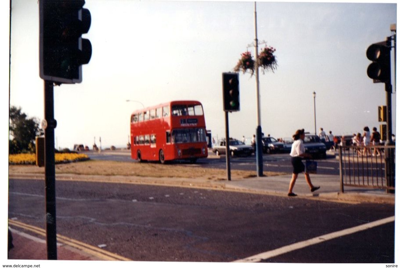 35mm ORIGINAL PHOTO BUS REDLINE  AYLESBURY - DOUBLE DECKER -  F997 - Other & Unclassified