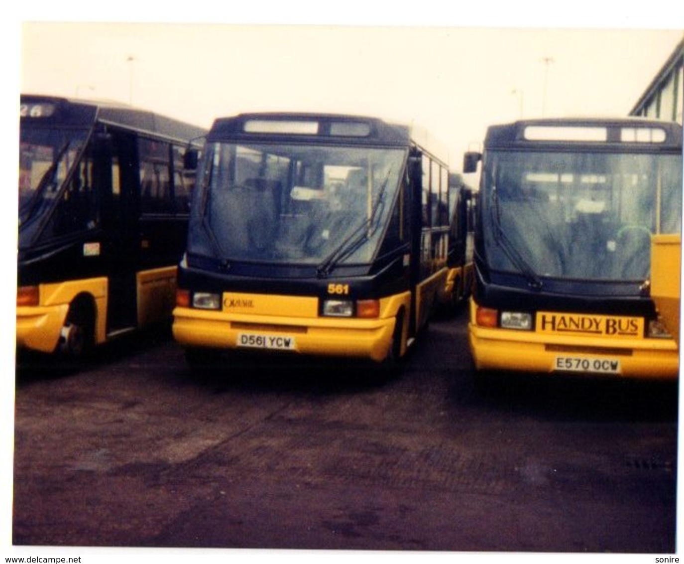 35mm ORIGINAL PHOTO BUS - OPTARE HANDY BUS -  F990 - Other & Unclassified