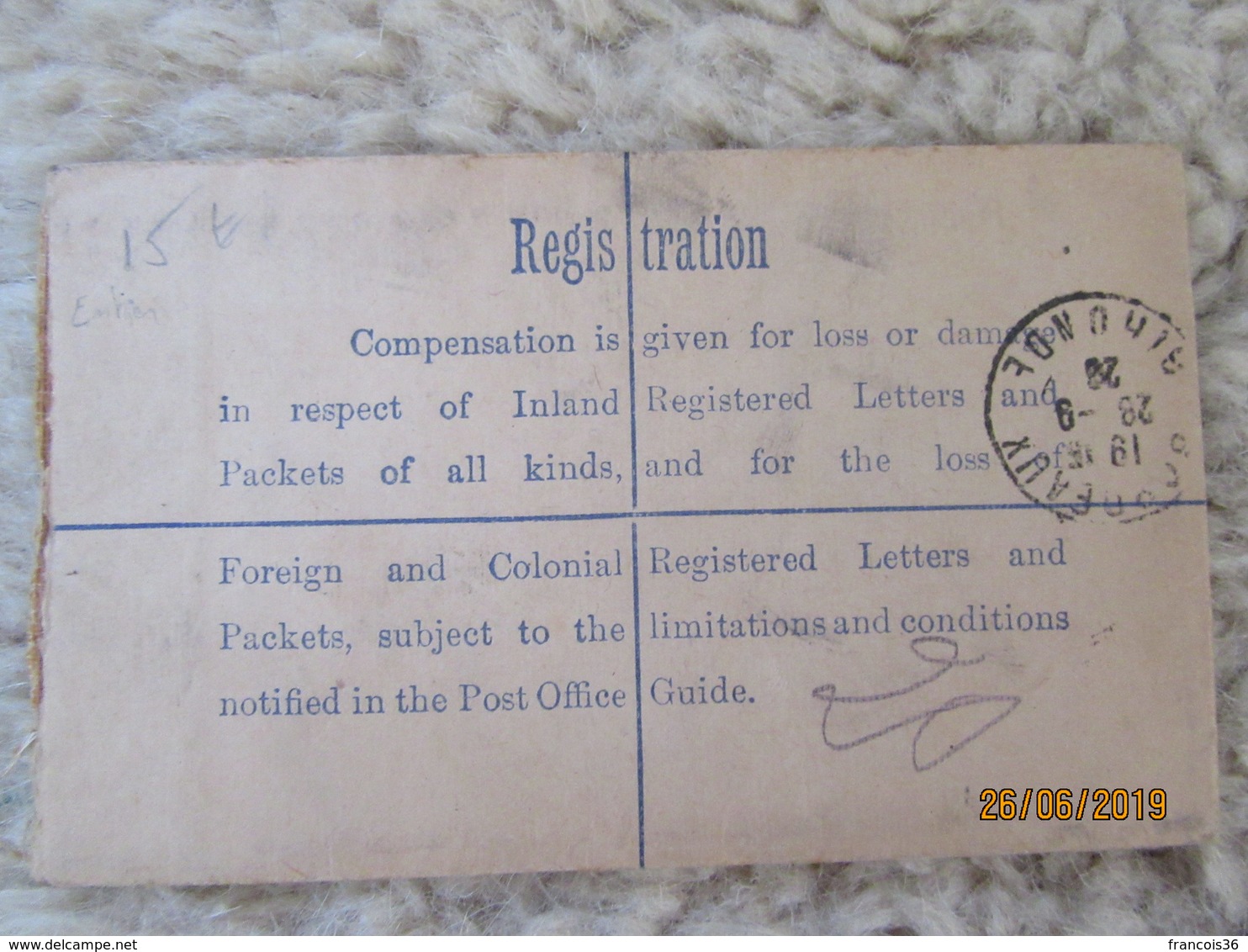 Entier Postal Lettre Recommandée Avec Cachet De Cire - Registered Letter 1928 To Bordeaux - Postal Stationery - Lettres & Documents