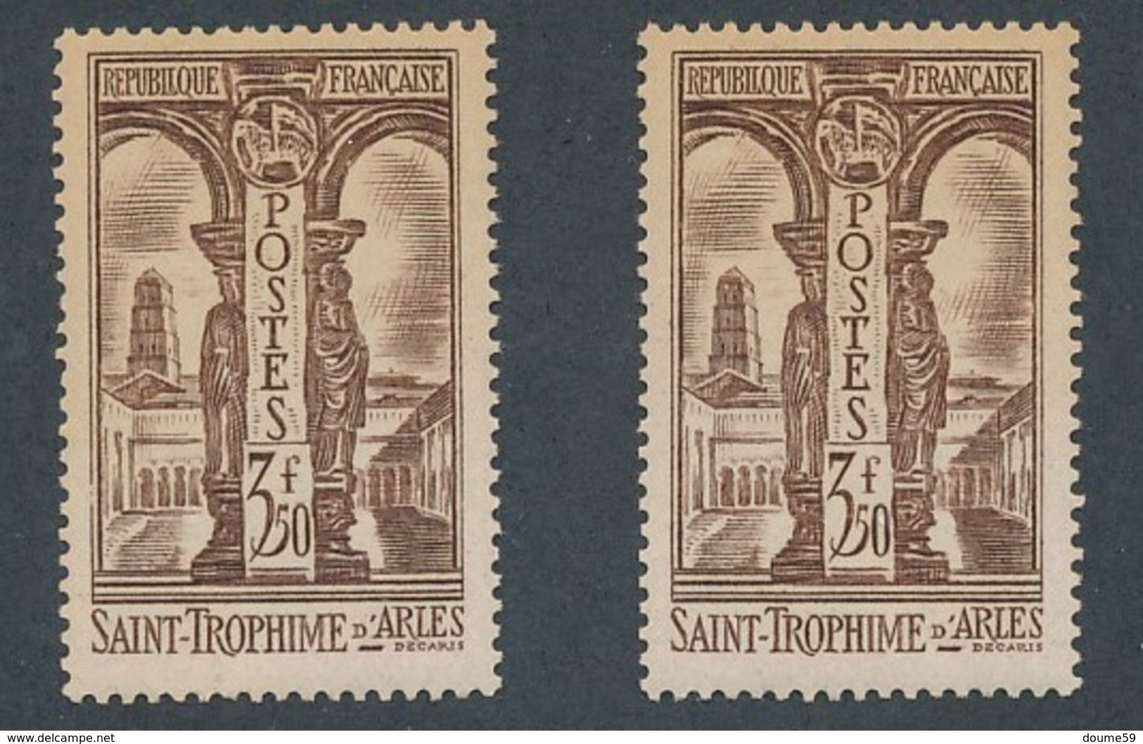 CX-24:  FRANCE:  Lot Avec N°302**(2) (jauni) - Unused Stamps