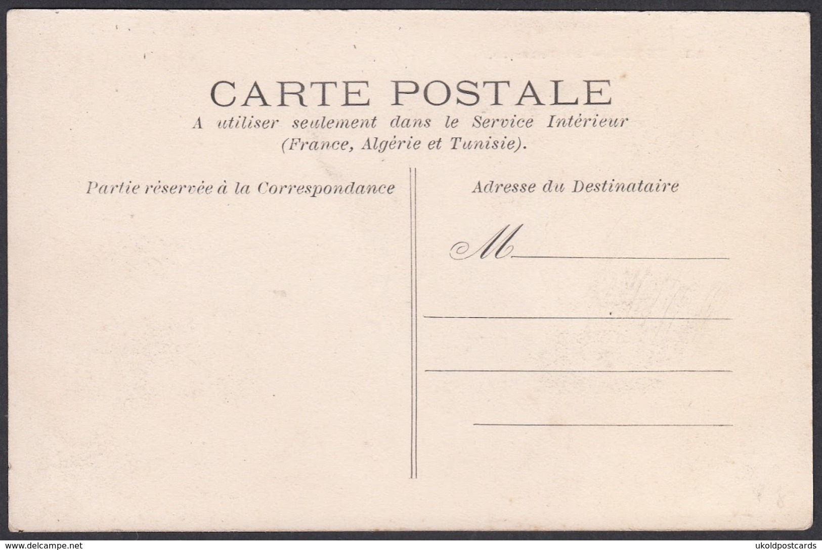 CPA - Algerie, TENES Le Courrier, Diligence Attelage Chevaux. - Altri & Non Classificati