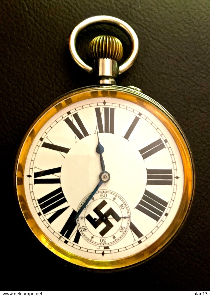 WWII - MONTRE GOUSSET OFFICIER ALLEMAND - 1939-45