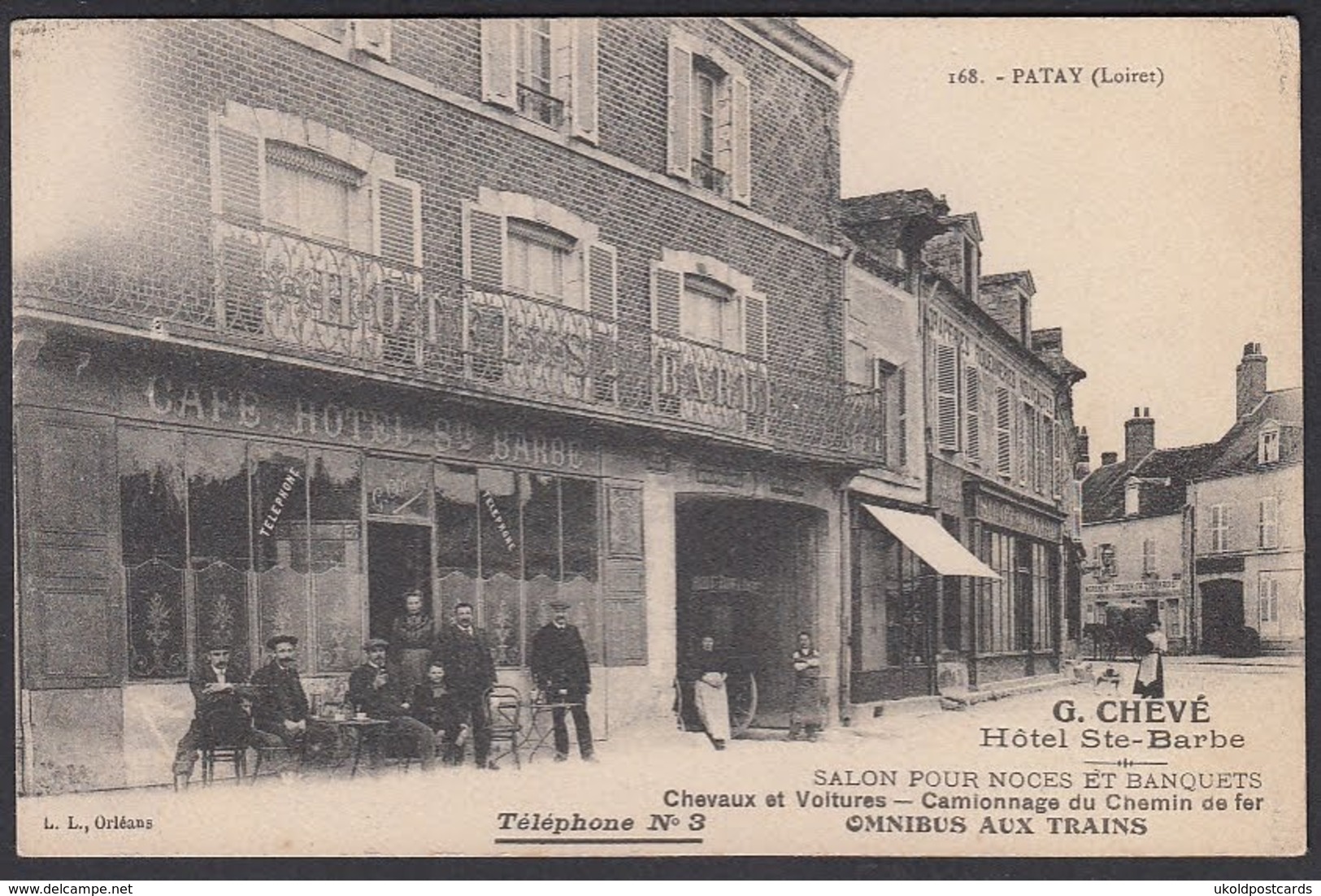 CPA 45 -  PATAY, Hotel Ste Barbe - Autres & Non Classés