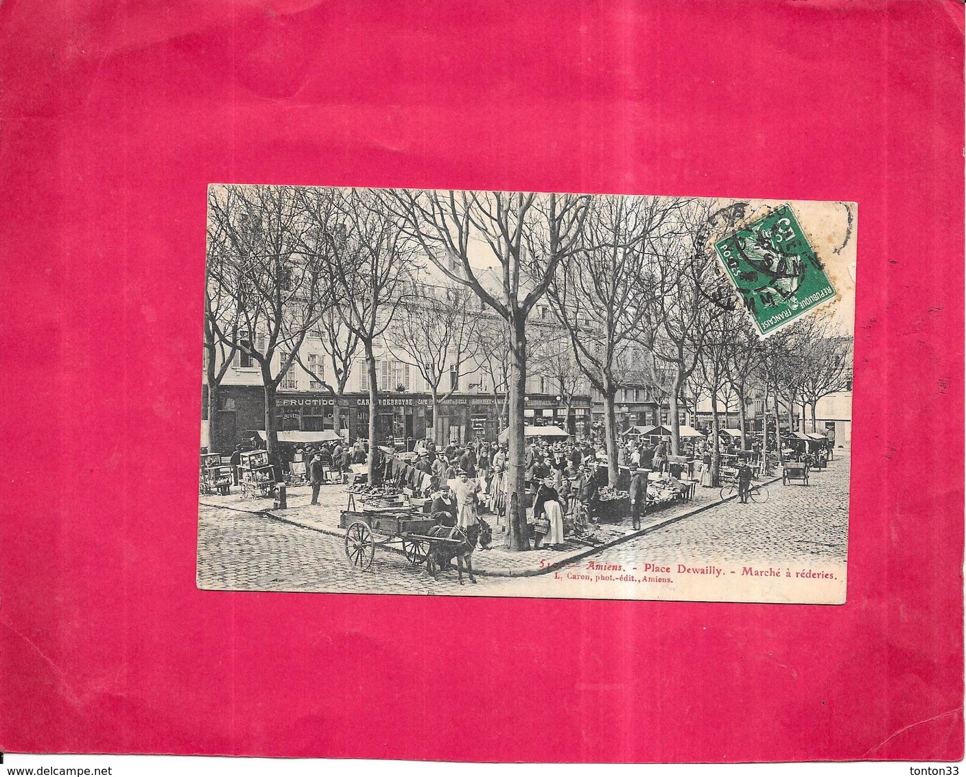 AMIENS - 80 -  Place Louis Dewailly -  Le Marché à Réderies - ROY1 - - Amiens