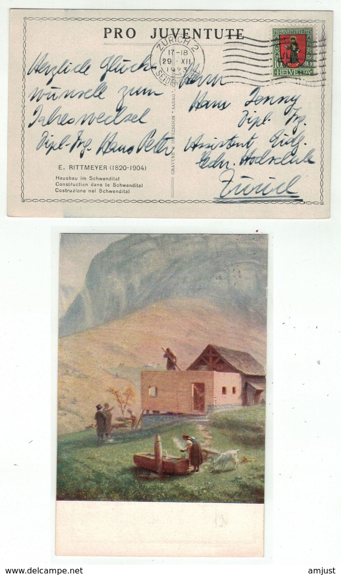 Suisse // Schweiz // Pro-Juventute // Carte Pro-Juventute No. 81 - Lettres & Documents