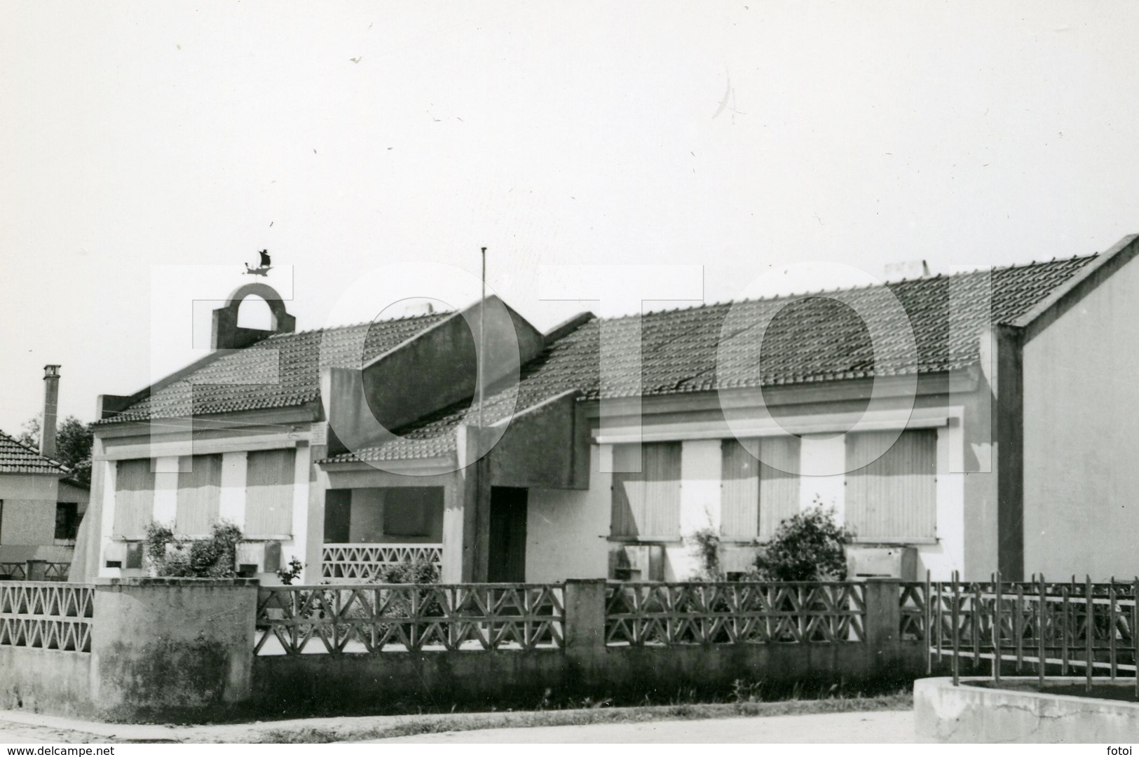 60s REAL PHOTO FOTO POSTCARD ESCOLA PRIMARIA ENTRONCAMENTO SANTAREM PORTUGAL CARTE POSTALE - Santarem