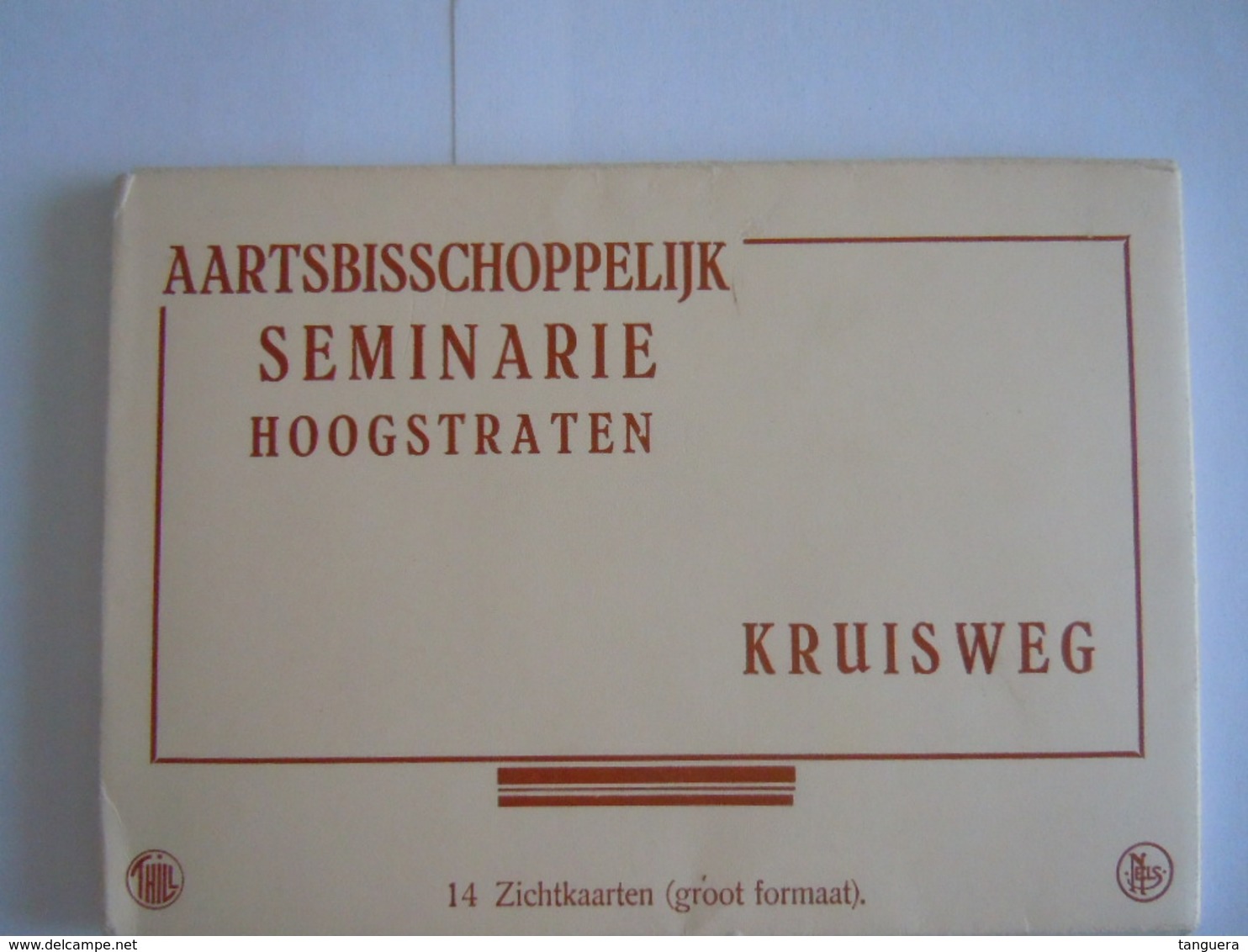 Aartsbisschoppelijk Seminarie Hoogstraten Kruisweg 14 Zichtkaarten (groot Formaat) Nels - Hoogstraten