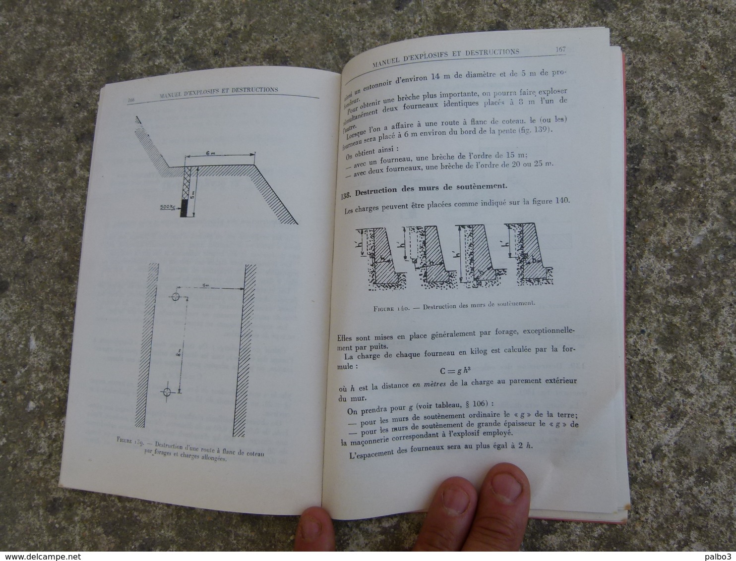 Manuel Humoristique Sur Explosifs Et Destructions Indochine Edition 1954 Genie - Sonstige & Ohne Zuordnung