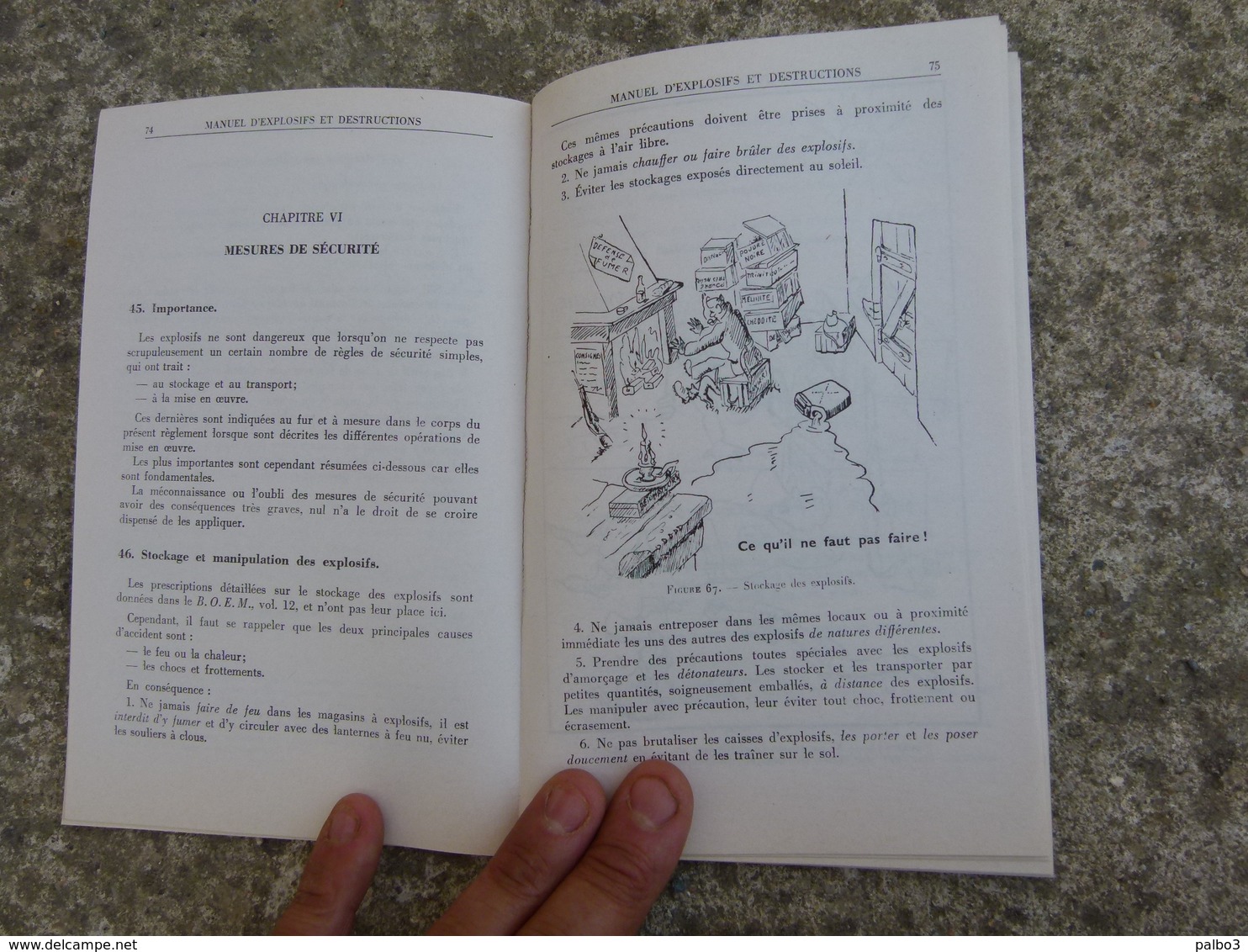 manuel humoristique sur explosifs et destructions indochine edition 1954 genie