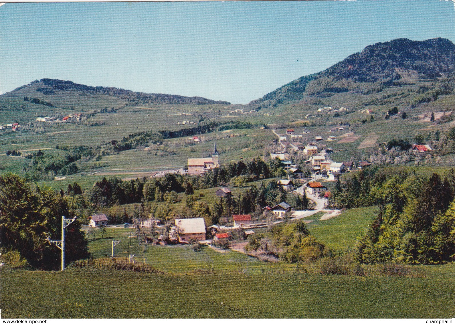 Habère Poche - Vue Générale - Le Col De Cou Et Le Col Des Moises - Sonstige & Ohne Zuordnung