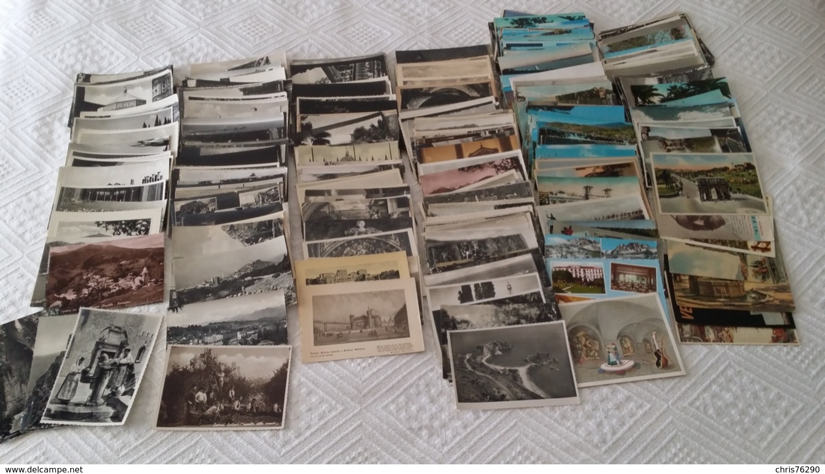 LOT 700 CARTES POSTALES CPA CPSM ITALIE LOT 700 POSTCARDS ITALY ITALIA - 500 Postcards Min.