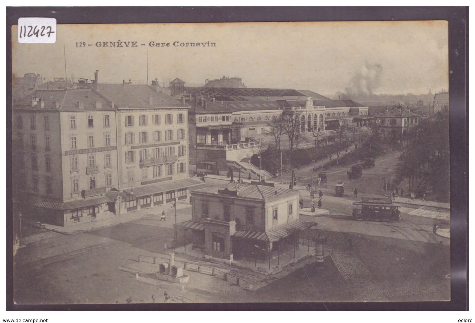 GENEVE - PLACE ET GARE DE CORNAVIN - TRAMWAY - TB - Genève