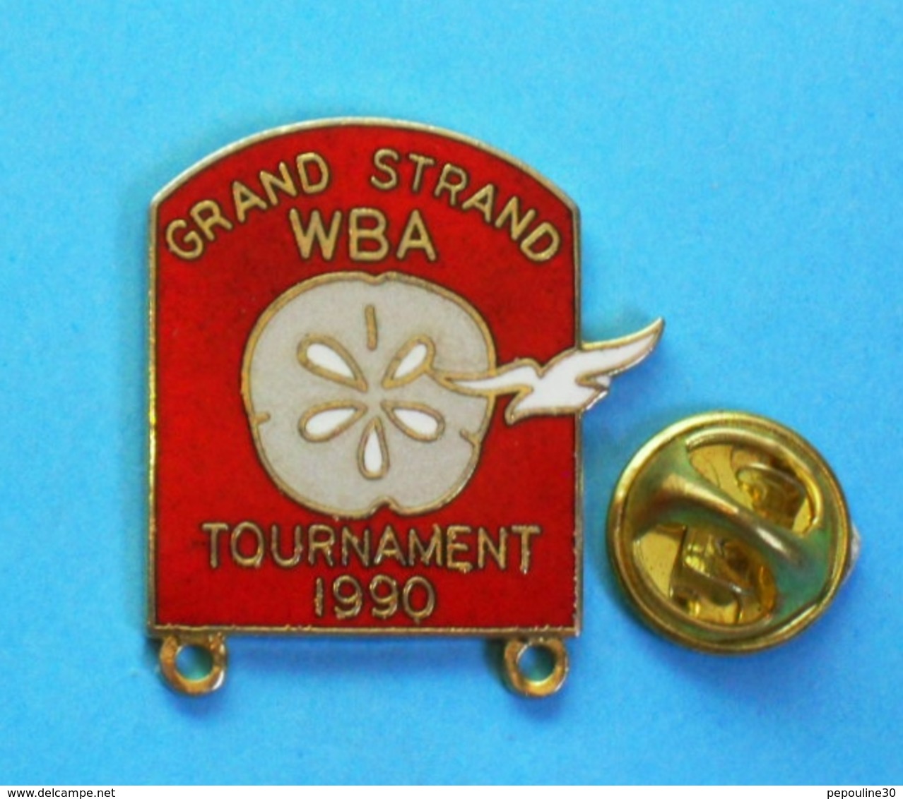 1 PIN'S  //   ** GRAND STRAND / WBA / TOURNAMENT // 1990 ** - Boxe