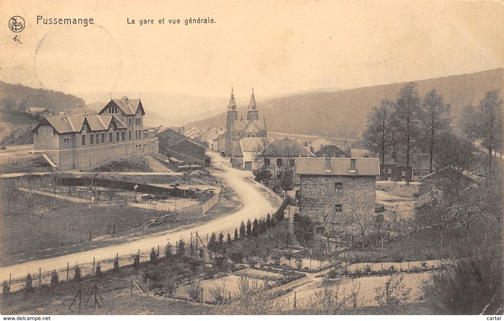 PUSSEMANGE - La Gare Et Vue Générale - Vresse-sur-Semois