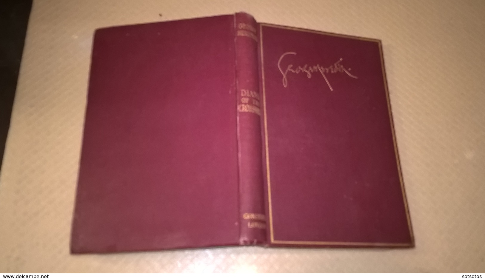 DIANA Of The CROSSWAYS: A Novel By George MEREDITH - Ed. Archibald CONSTABLE, LONDON 1909 - Hardbound, 416 Pgs - Otros & Sin Clasificación