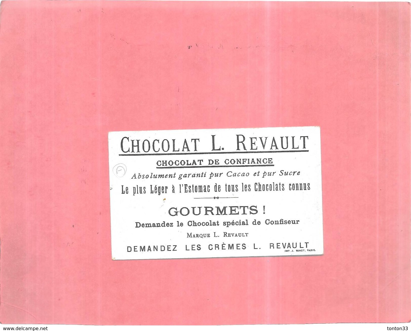 CHROMO CHOCOLAT L REVAULT - Comte De Périgueux Aldebert à Hugues Capet  - ROY1 - - Autres & Non Classés