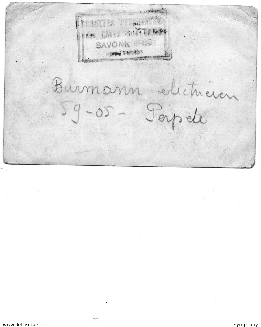 37. CPA. SAVONNIERES.  Grottes, Caves Gouttieres. Scan Du Verso, Cachet. - Other & Unclassified