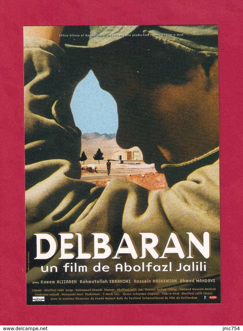 CPM.   Carte à Pub.   Cinéma.   Film "Delbaran".   Postcard. - Affiches Sur Carte