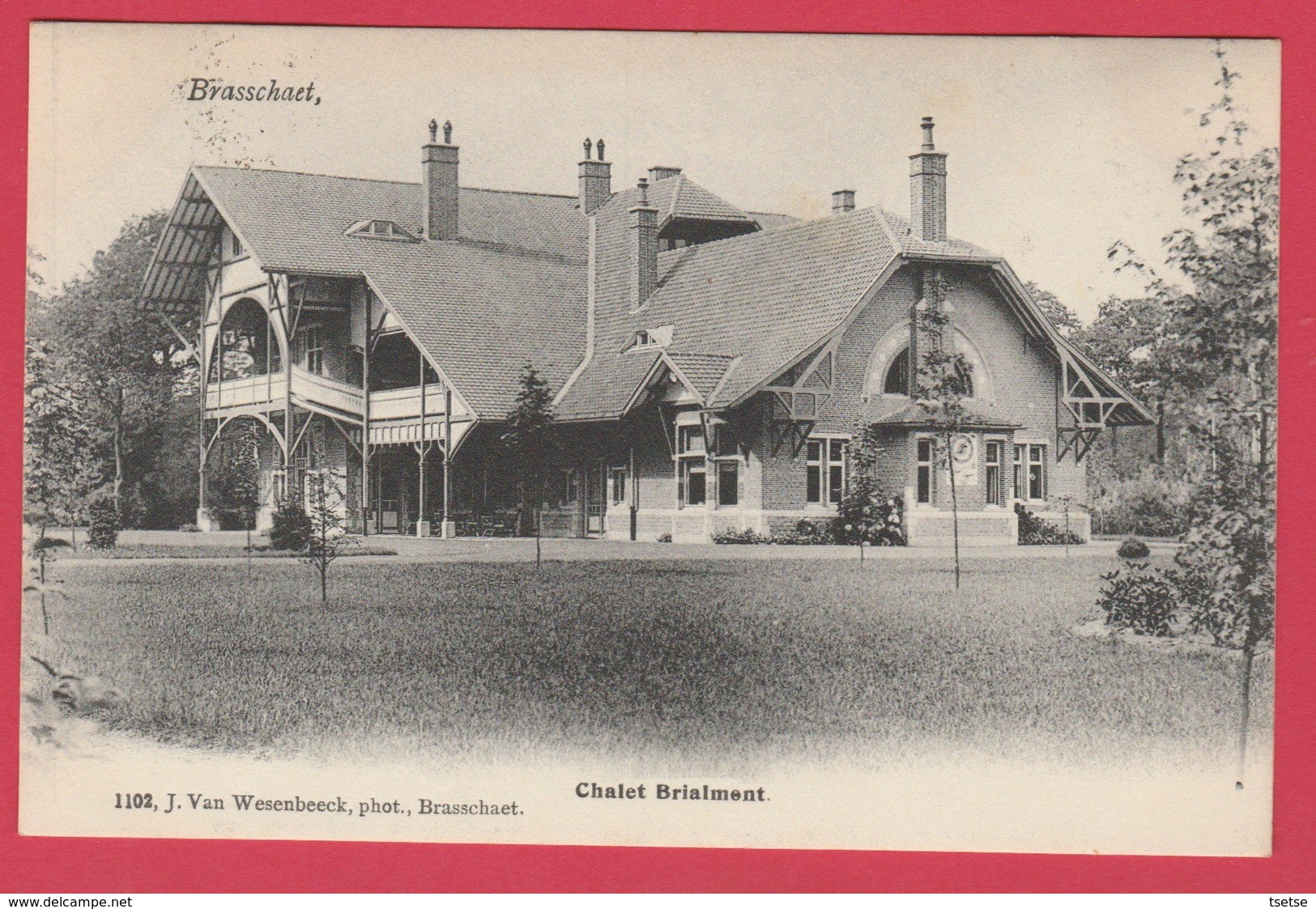 Braschaat - Chalet Brialmont - 190? ( Verso Zien ) - Brasschaat