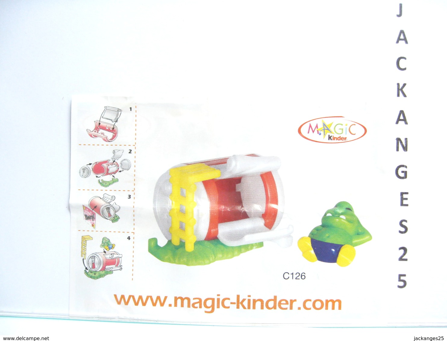 KINDER  MPG C 126 2004  + BPZ EU EST - Montables