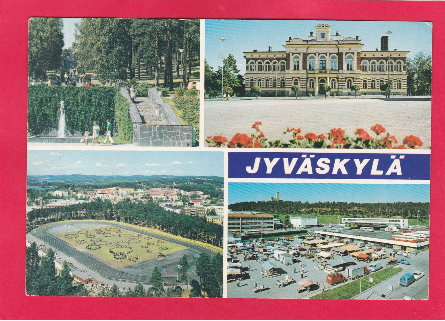 Modern Multi View Post Card Of Jyväskylä, West And Inner Finland, Finland,B43. - Finland