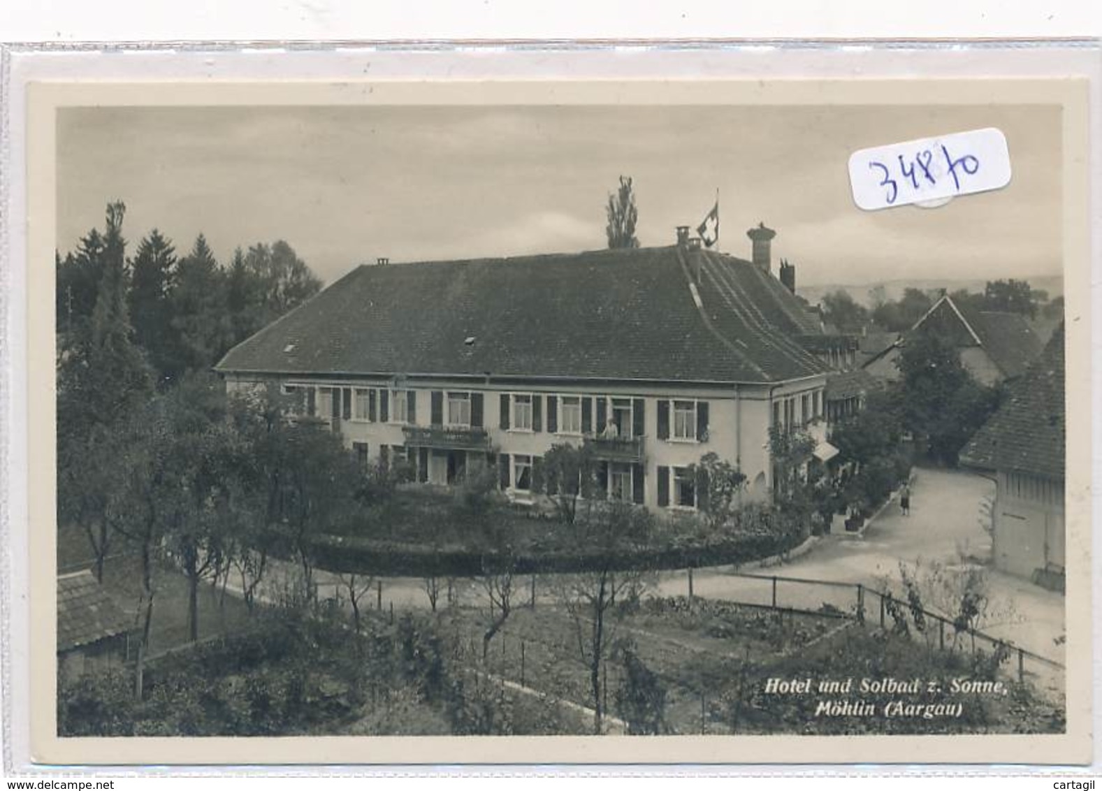 CPA -34870 Suisse--Möhlin- Hotel Zur Sonne    -Vente Sans Frais Et Livraison Gratuite - Möhlin