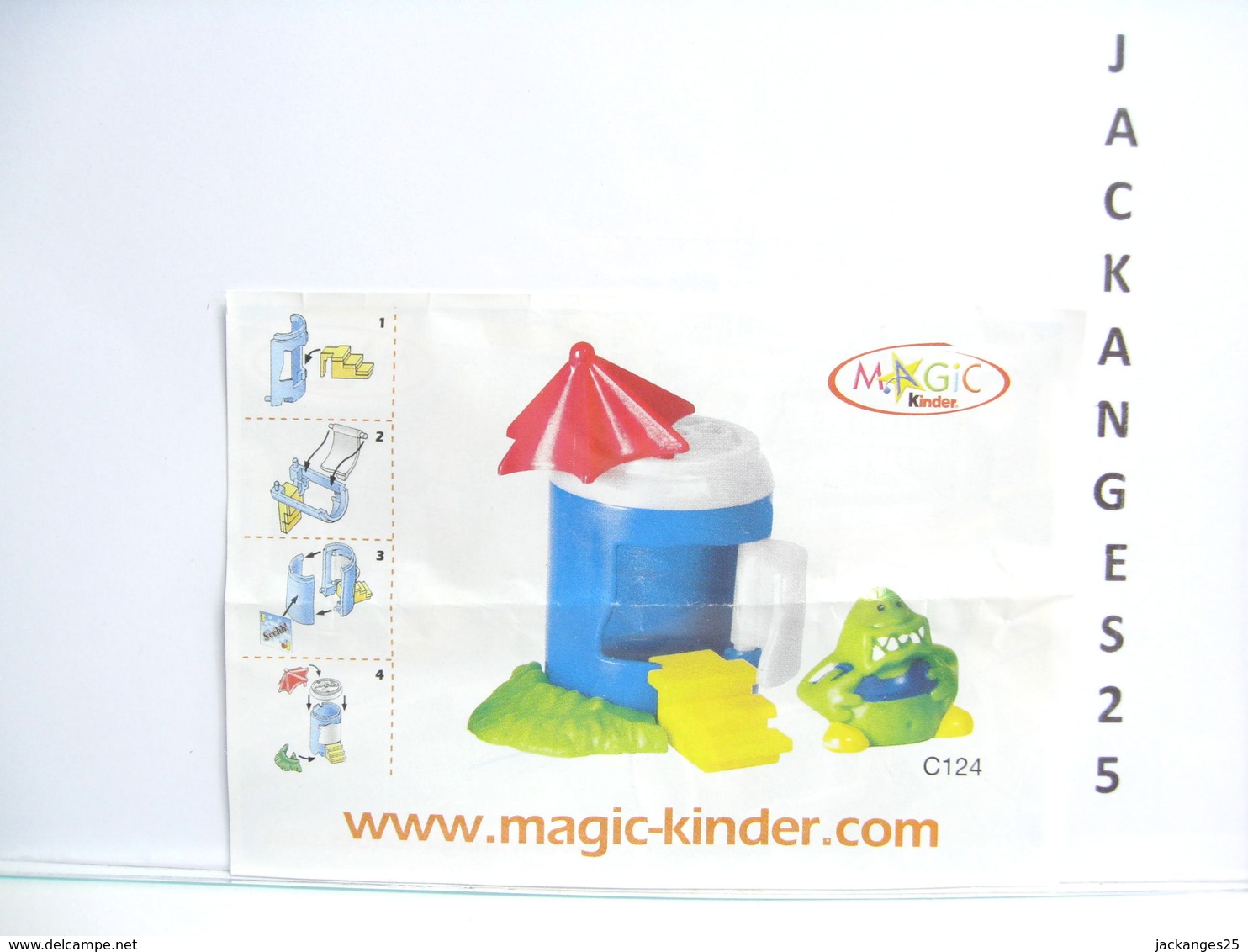 KINDER  MPG C 124 2004  + BPZ EU EST - Mountables