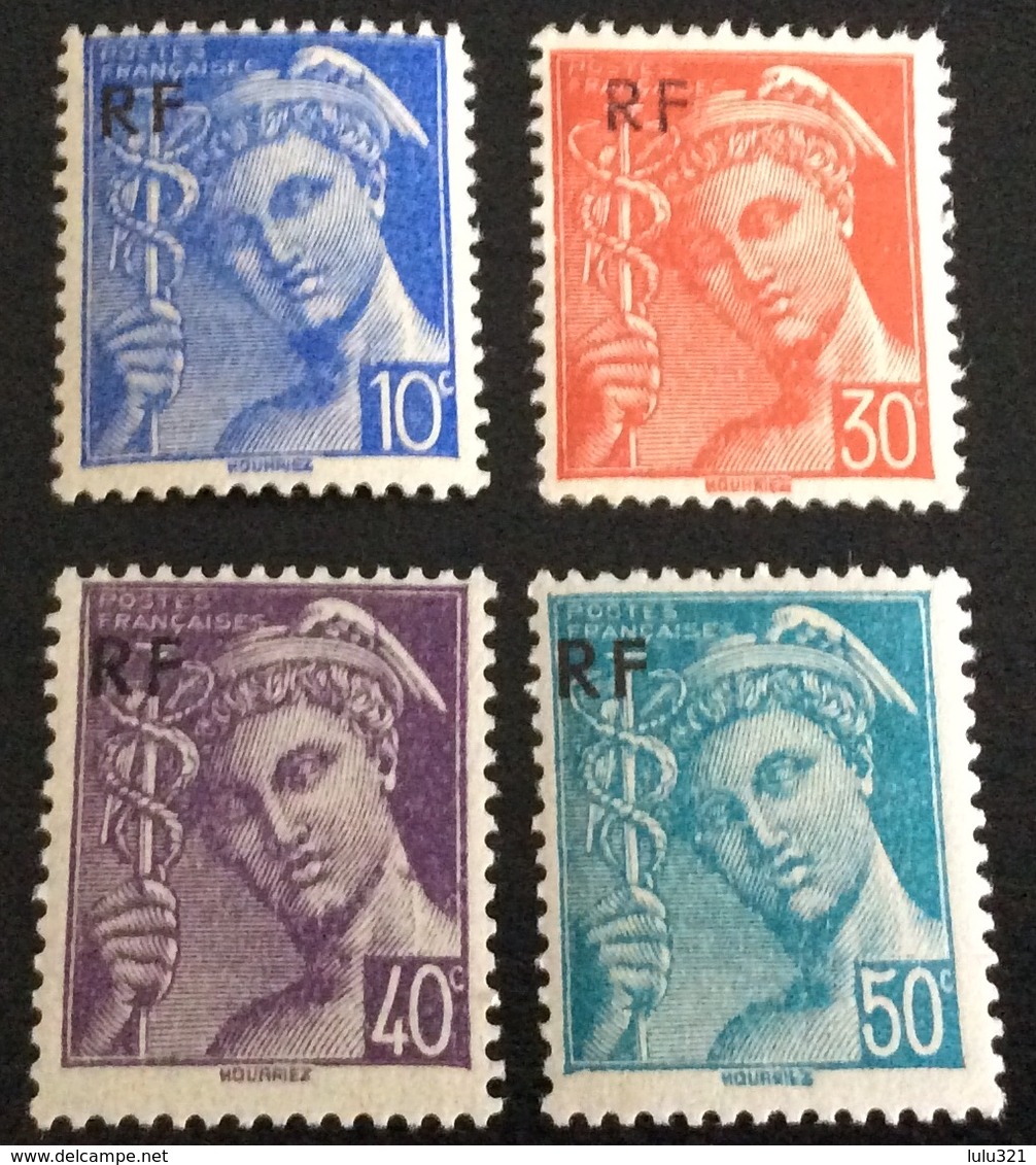 N° 657 A 660  NEUF ** SANS CHARNIÈRE ( LOT:387 ) - 1938-42 Mercure