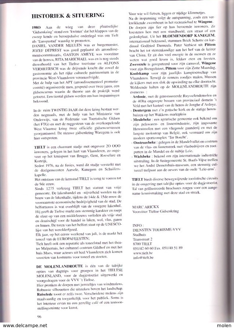 heemkunde 40 JAAR WESTVLAAMSE GIDSENKRING 128pg ©2003 BRUGGE IEPER KORTRIJK ROESELARE TIELT OOSTENDE VEURNE WAREGEM Z658