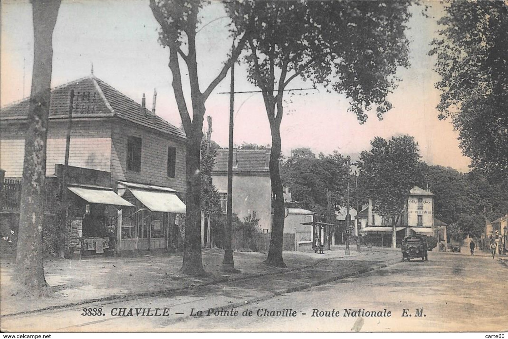 92 - CHAVILLE - LA POINTE DE CHAVILLE - ROUTE NATIONALE - Levallois Perret