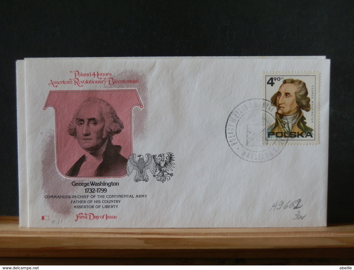 A9660   3 FDC   1976  POLOGNE - Us Independence