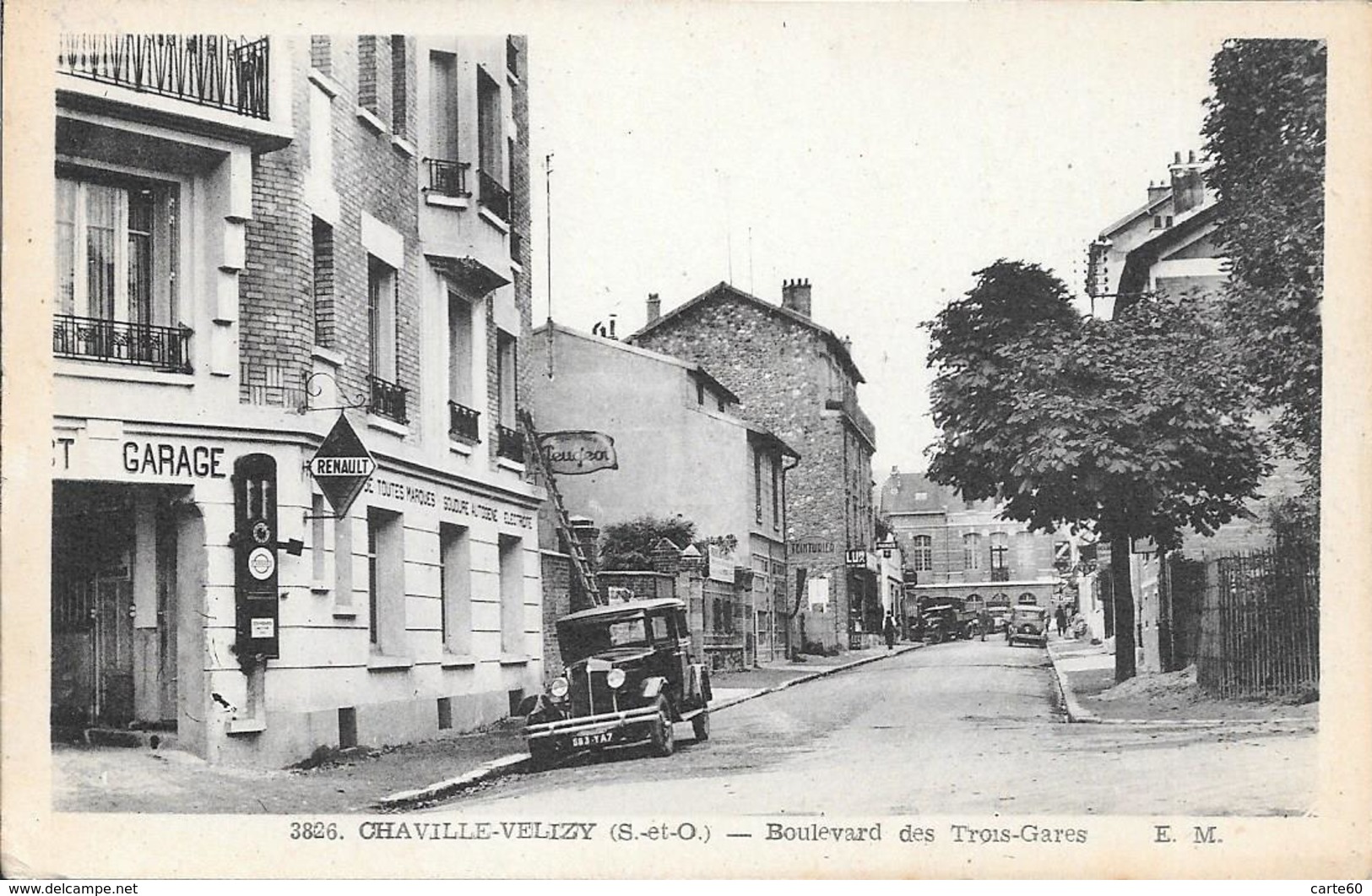 92 - CHAVILLE - VELIZY- BOULEVARD DES TROIS GARES - Levallois Perret