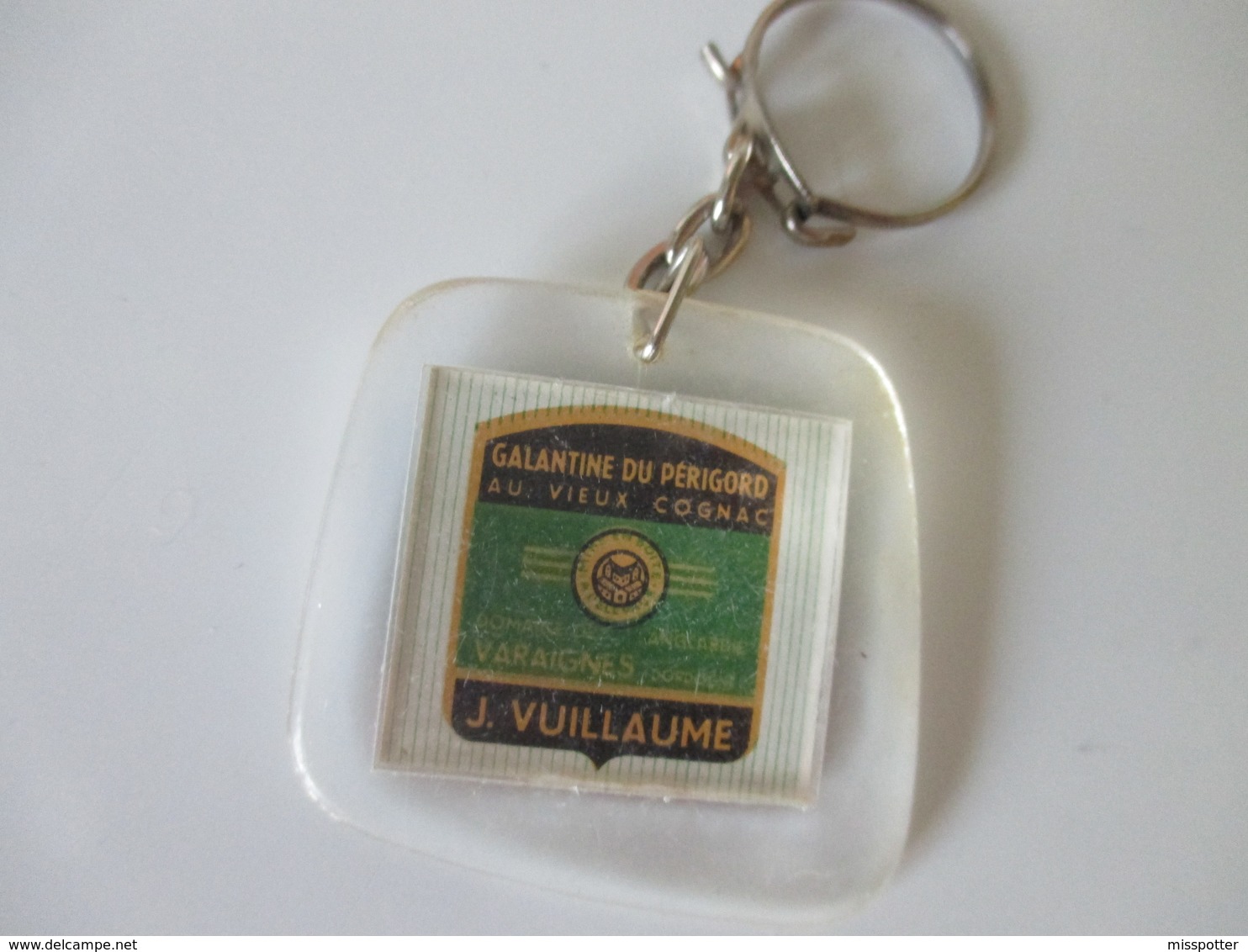 Porte Clé Ancien Conserves Du Périgord Varaignes - Key-rings
