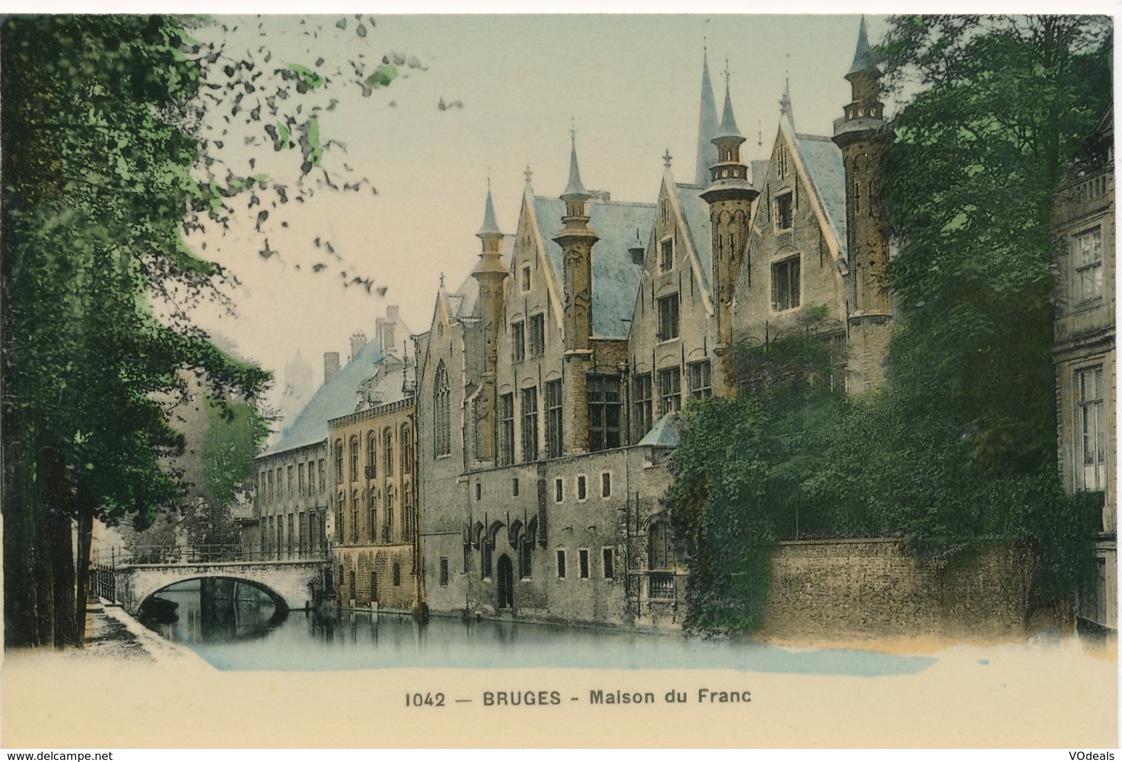 CPA - Belgique - Brugge - Bruges - Maison Du Franc - Brugge