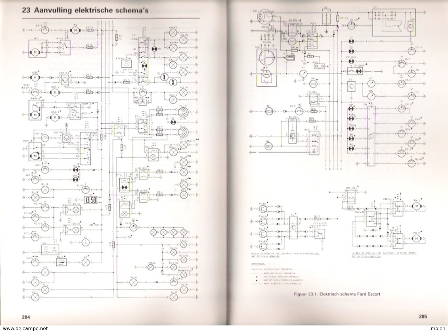 VRAAGBAAK FORD ESCORT / ORION modellen 1980-1986 Handleiding onderhoud & afstelgegevens P OLVING ©1986 310blz AUTO Z942