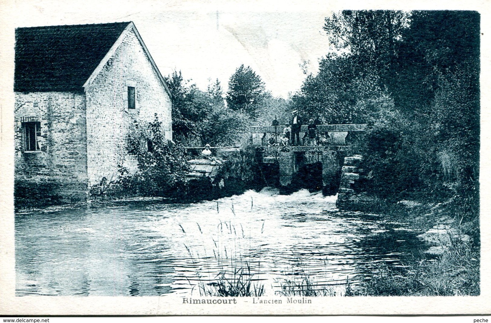 N°73534 -cpa Rimaucourt -l'ancien Moulin- - Water Mills