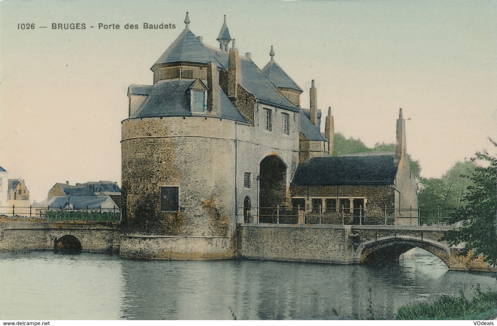 CPA - Belgique - Brugge - Bruges - Porte Des Baudets - Brugge