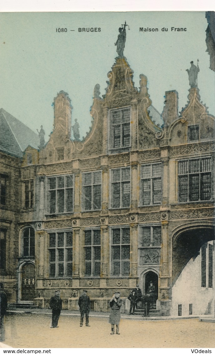 CPA - Belgique - Brugge - Bruges - Maison Du Franc - Brugge