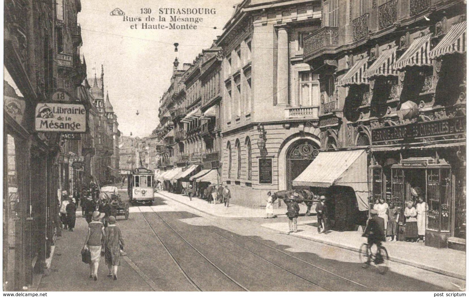 Strasbourg - Rues De La Mésange Et Haute Montée -  Tramway - Strasbourg